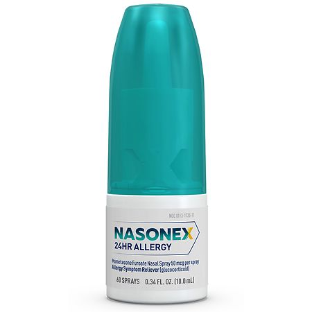  Nasonex Children's 24HR Allergy Nasal Spray, Non-Drowsy Relief  for Kids, Full Prescription Strength - 60 Spray : Health & Household