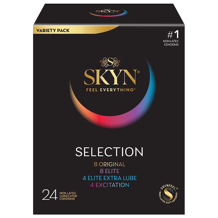 SKYN Selection NonLatex Lubricated Condoms Walgreens