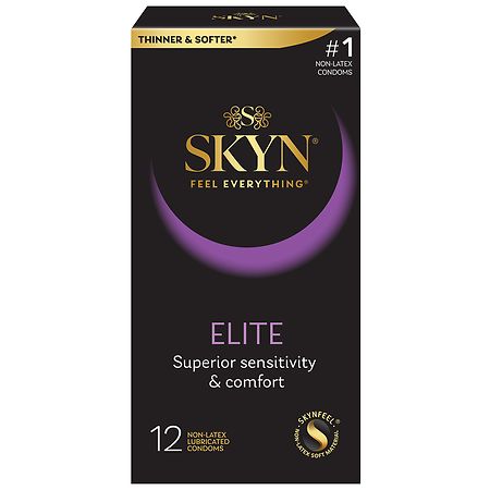 SKYN Elite Non-Latex Lubricated Condom