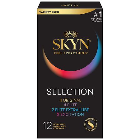 SKYN Selection Non-Latex Lubricated Condoms