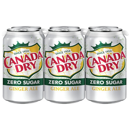 Canada Dry Zero Sugar Ginger Ale Soda
