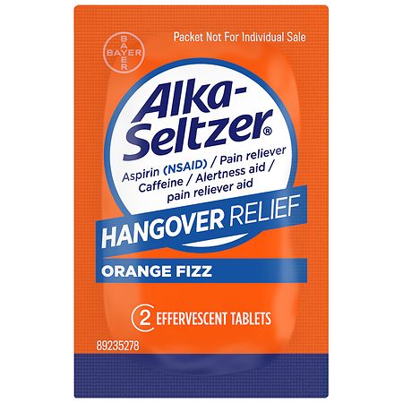 Alka-Seltzer Hangover Relief Effervescent Tablets