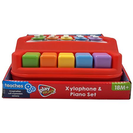 Playright Xylophone & Piano Set