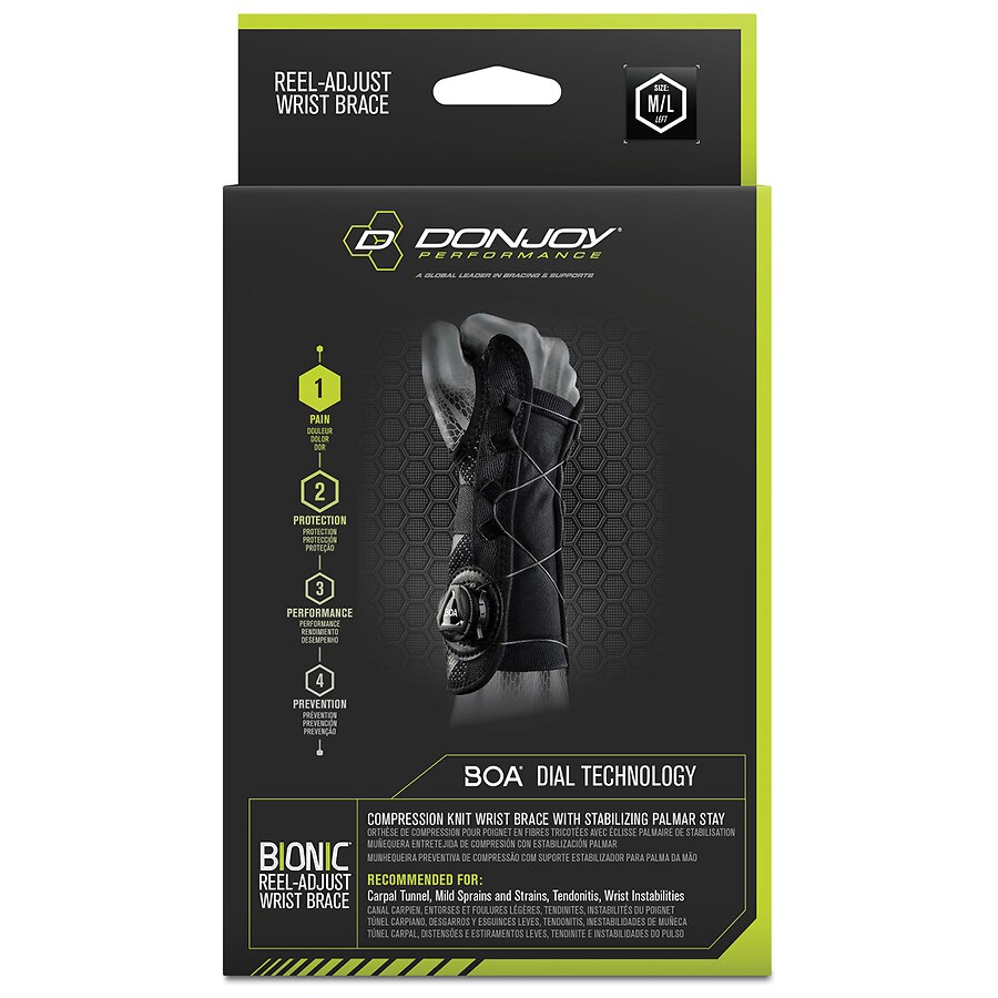 Donjoy Performance ReelAdjust Wrist Brace Walgreens