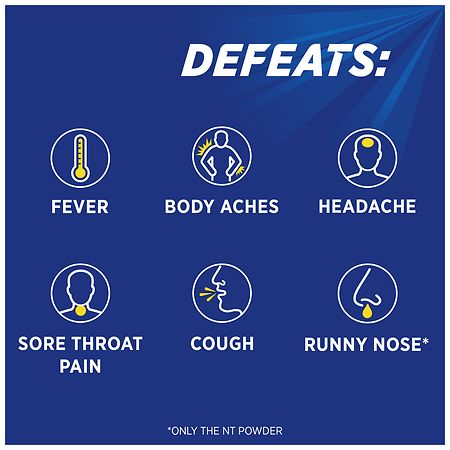 TheraFlu Max Strength Daytime and Nighttime Flu Medicine Honey Lemon