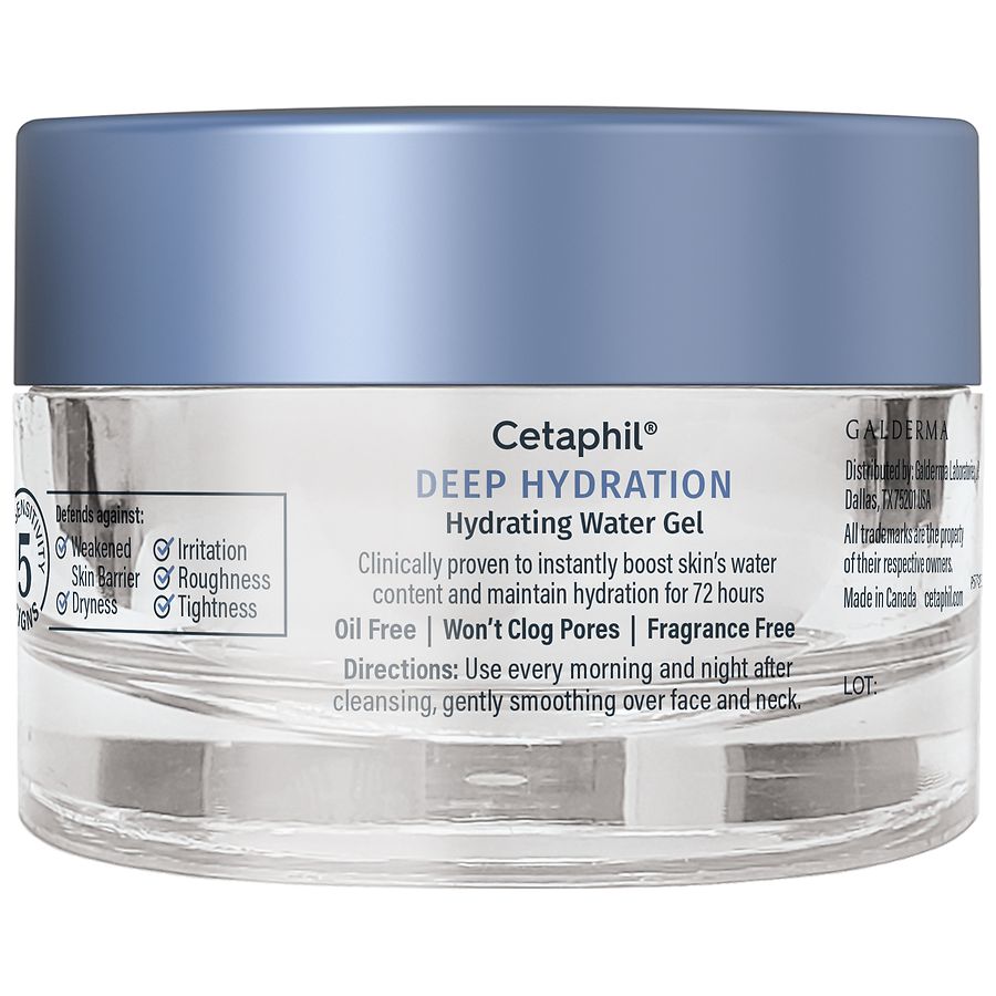 Cetaphil Deep Hydration Water Gel 1.7 oz | Walgreens