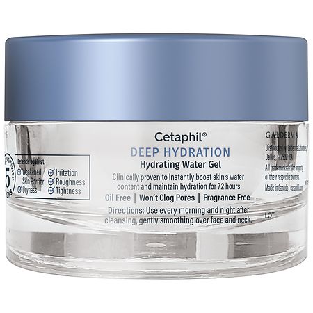 Cetaphil Deep Hydration Water Gel 1.7 oz | Walgreens
