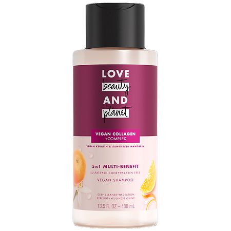Love, Beauty and Planet Sulfate-Free Shampoo Vegan Biotin & Sun-Kissed Mandarin