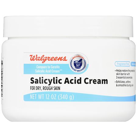 Walgreens Salicylic Acid Cream Fragrance Free