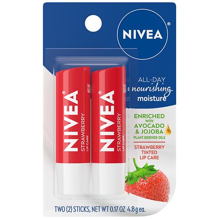 Nivea Lip Care Strawberry Lip Care