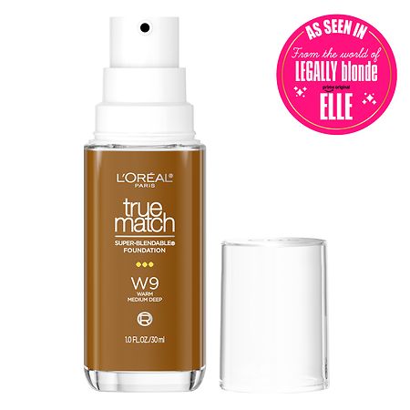 L'Oreal Paris True Match Super-Blendable Foundation medium coverage, W9, Medium Deep, 1 fl oz | CVS