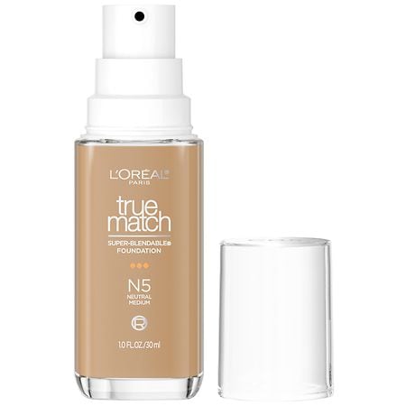 L'Oreal Paris True Match Super-Blendable Foundation medium coverage, N5, Medium, 1 oz | CVS
