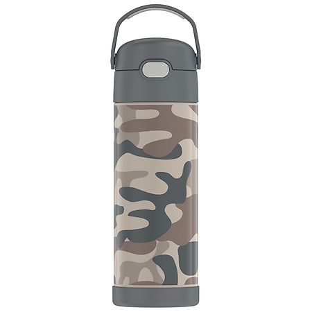 Thermos Funtainer Non-Licensed Water Bottle with Spout Camo