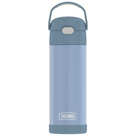 Thermos Non-Licensed Water Bottle with Spout 16 oz Denim Blue