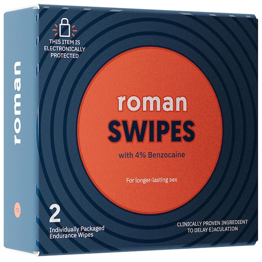 Roman Swipes Endurance Wipes | Walgreens