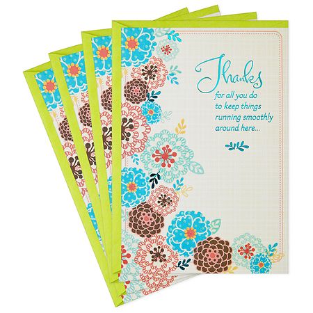 Hallmark Thank You Cards Pack, Keep Things Running Smoothly