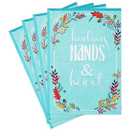 Hallmark Thank You Cards Pack, Healing Hands and Heart