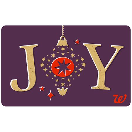 Walgreens Joy Gift Card