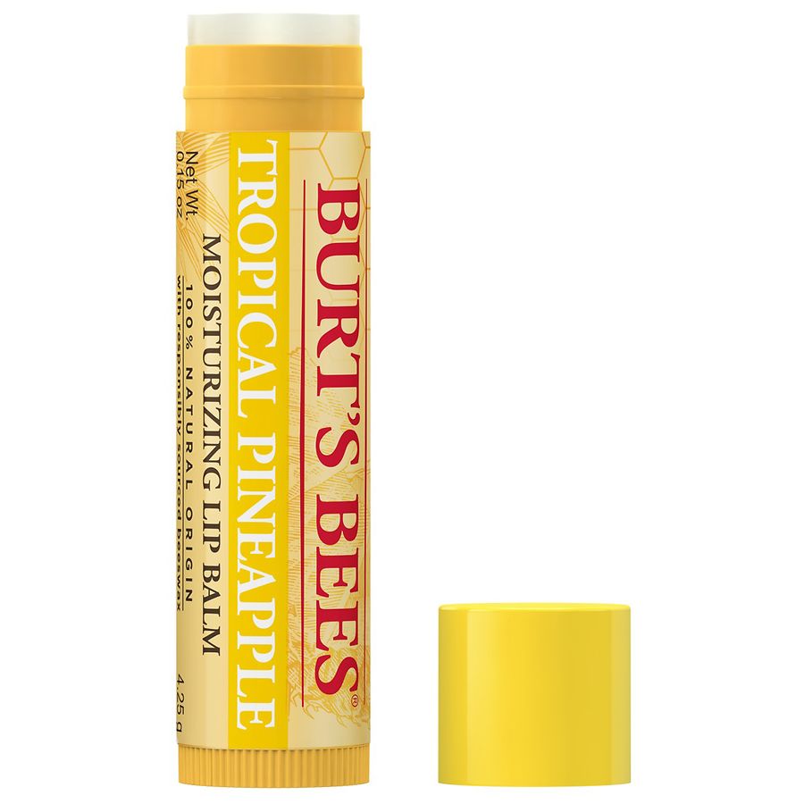 Burt's Bees Lip Balm, Natural Origin Lip Care Tropical Pineapple