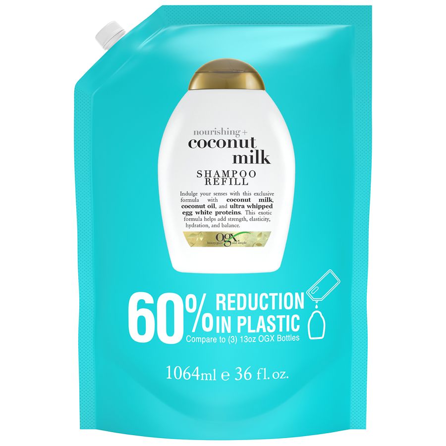 Playful Boost Autonomi OGX Coconut Milk Shampoo Refill | Walgreens