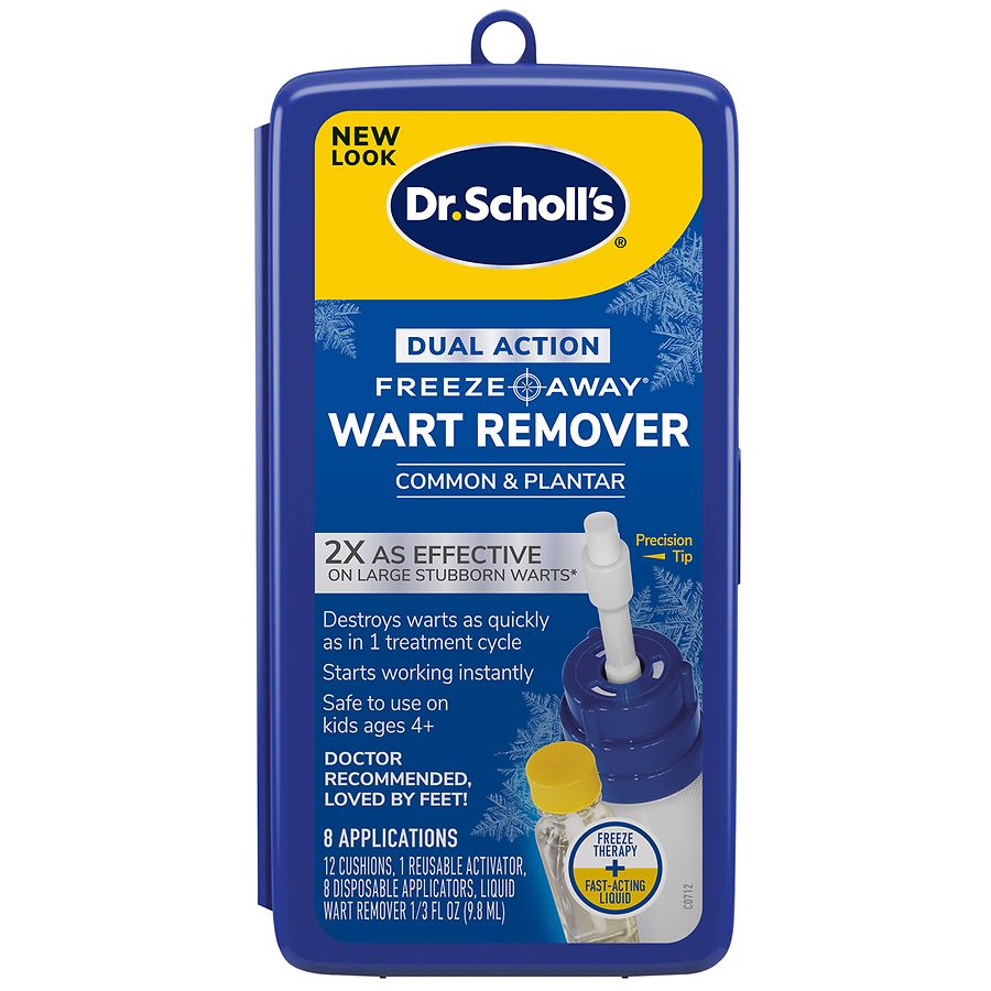 Dr. Scholl's Dual Action Freeze Away Wart Remover