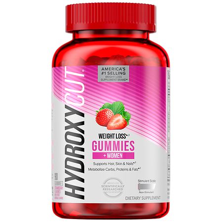 Hydroxycut Weight Loss Gummies for Women Strawberry
