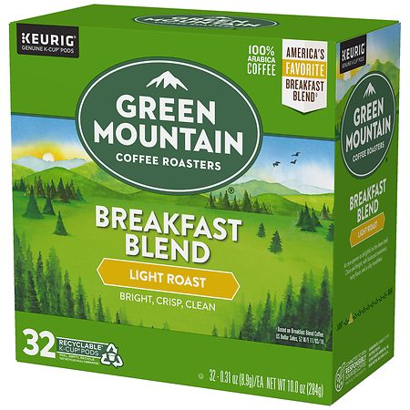 Green mountain 2024 coffee breakfast blend