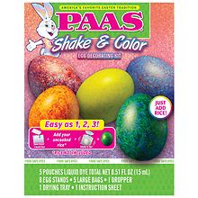 Paas Shake & Color Easter Egg Decorating Kit | Walgreens