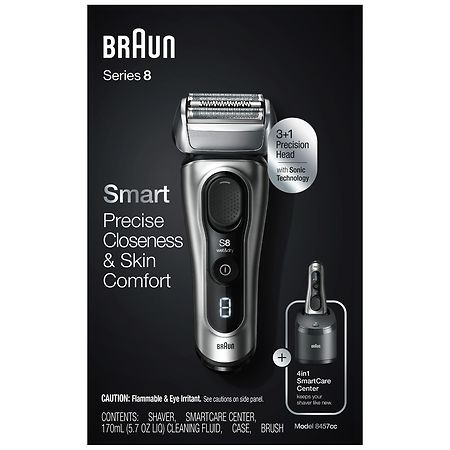 Braun Series 5 51S Electric Shaver Head Replacement Cassette, Silver 