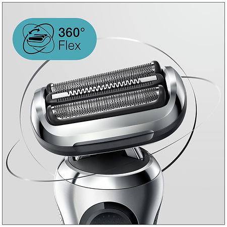 Braun Shaver 7020s Solo Silver NA , 5 Count (Pack of 1) 