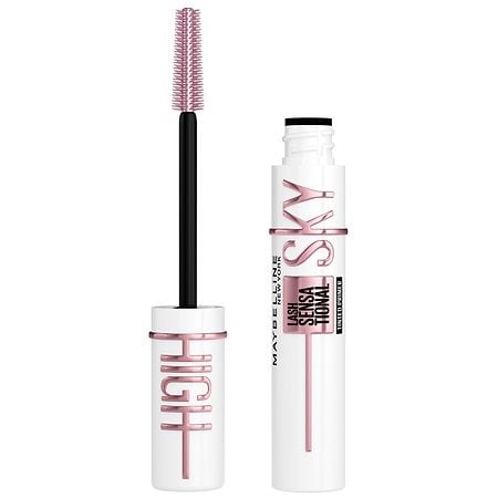 Maybelline Lash Sensational Sky Mascara | Primer Soft Makeup, Black Walgreens High Tinted