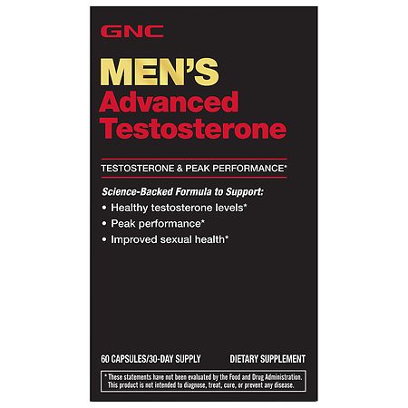 GNC Men's Advanced Testosterone Dietary Supplement