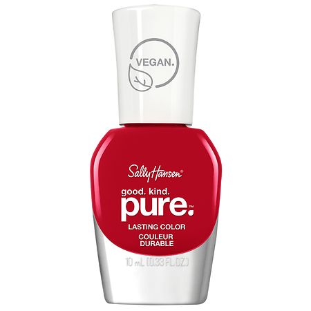 Sally Hansen Good.Kind.Pure. Dessert Charcuterie Collection Natural Red