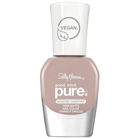 Sally Hansen Good.Kind.Pure. Demi Matte Nudes, Roasted Chestnut | Walgreens