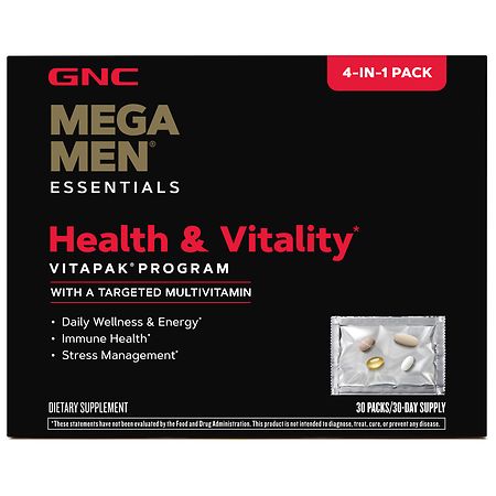 GNC Mega Men Health and Vitality VitaPak