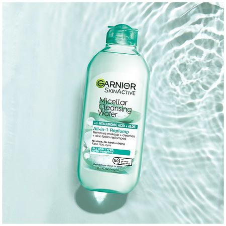 Garnier SkinActive Micellar Hyaluronic Acid & Aloe Replumping Cleansing  Water & Removes Makeup | Walgreens