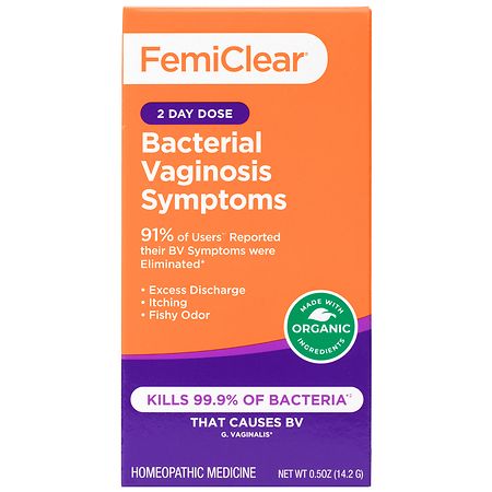 FemiClear 2-Day Bacterial Vaginosis Treatment