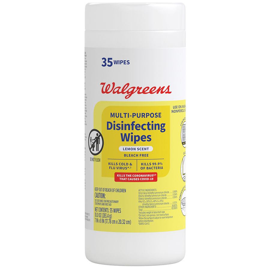 Walgreens Disinfectant Wipes Lemon Walgreens Walgreens Disinfectant Wipes Lemon Walgreens