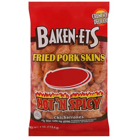 Bakenets Pork Skins Hot N Spicy