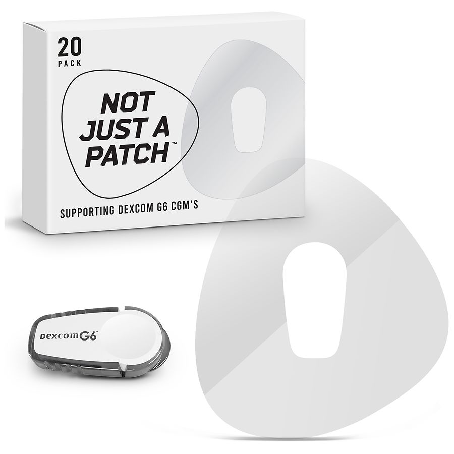 Not Just a Patch G6 CGM Patches Clear/Transparent Walgreens