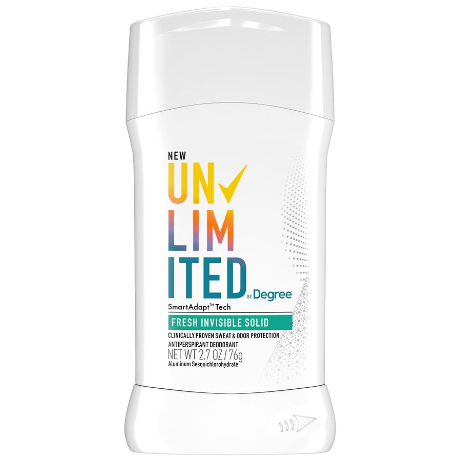 Degree Unlimited Antiperspirant Deodorant Walgreens