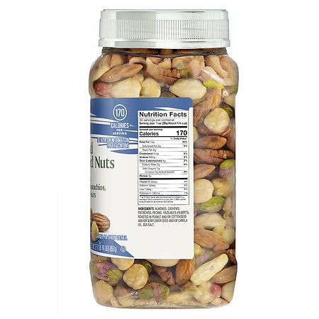 President's Choice Deluxe Mixed Nuts with Sea Salt - 1.13 kg