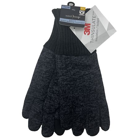 West Loop Knitted Rib Thinsulate Gloves