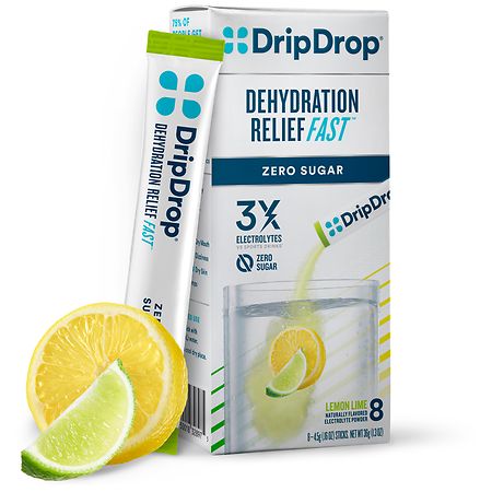 DripDrop Electrolyte Powder Lemon Lime