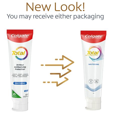 Colgate Total Whitening Toothpaste Gel Mint