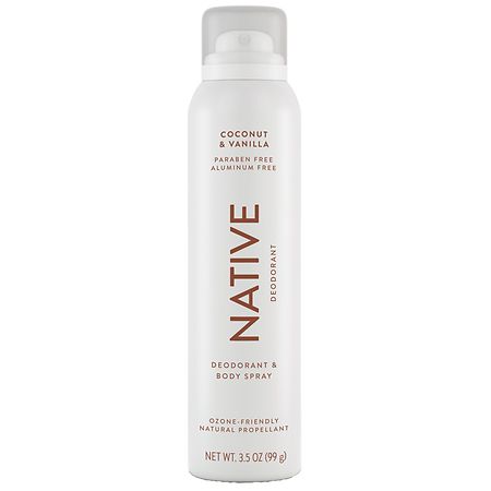 Native Aluminum Free Deodorant Spray Coconut and Vanilla