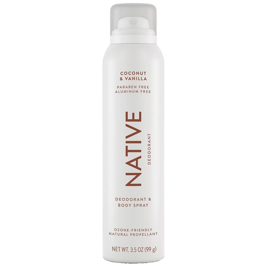 Native Deodorant & Body Spray - Coconut & Vanilla - Aluminum Free
