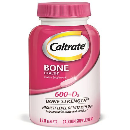 Caltrate Bone Health Calcium + Vitamin D Supplement Tablets