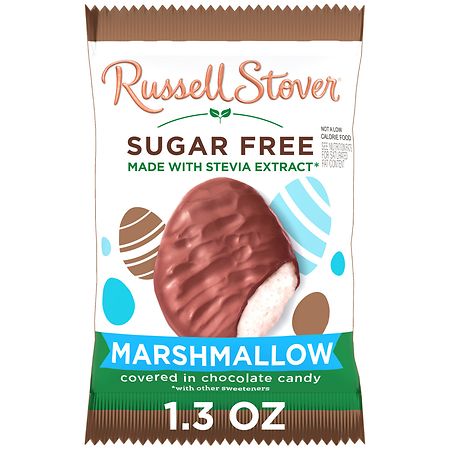 Russell Stover Sugar-Free Milk Chocolate Marshmallow Egg