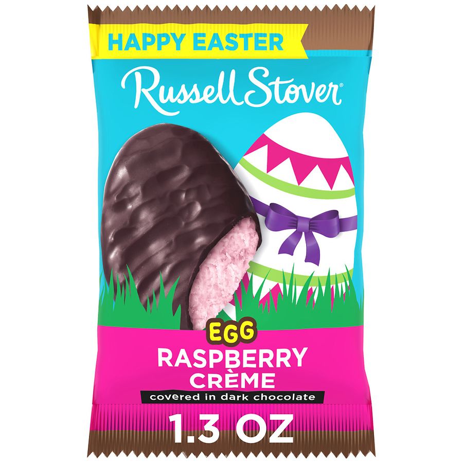 Russell Raspberry Decoy Russell Stover Dark Chocolate Raspberry Creme Egg | Walgreens